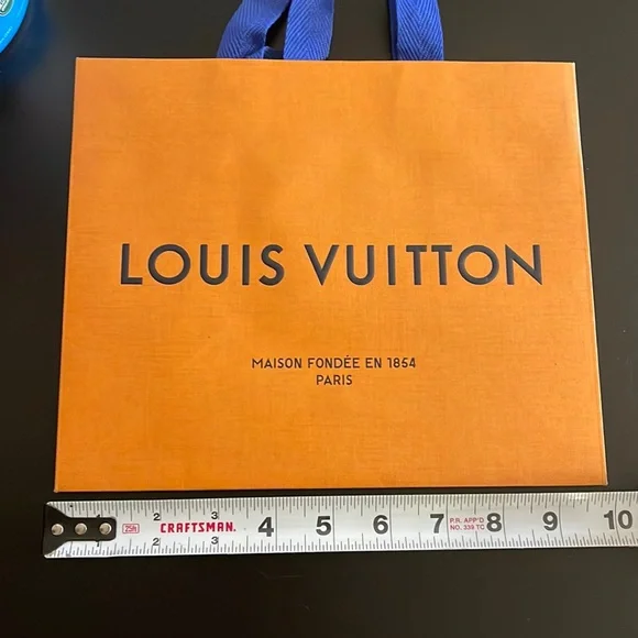 Authentic Louis Vuitton gift bag. New. See pictures for sizing. - Picture 1 of 9